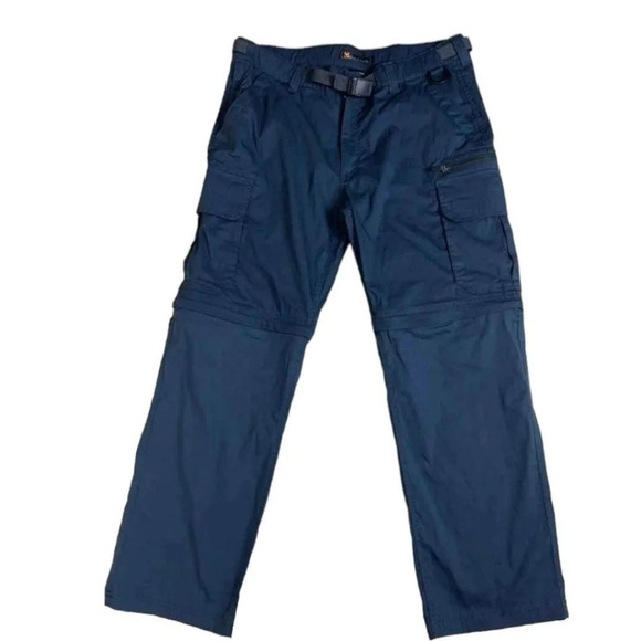 BC Clothing Convertible Cargo Hiking pants shorts. Size 30/30. C169​​